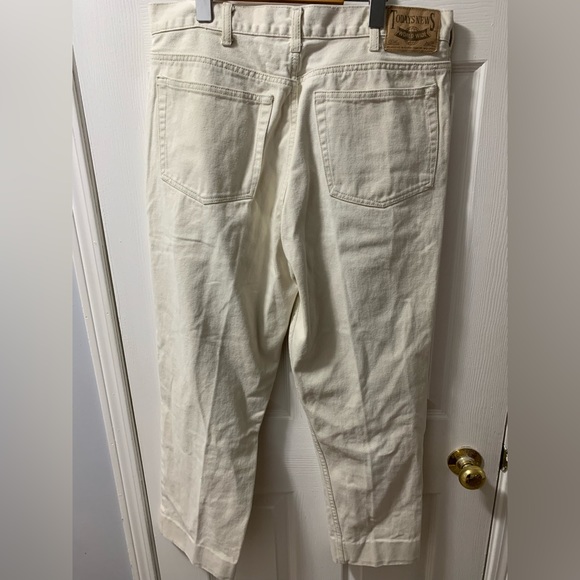 White Jeans “Todays News” Size 34/32 - Picture 2 of 4